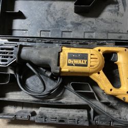 De Walt reciprocating saw