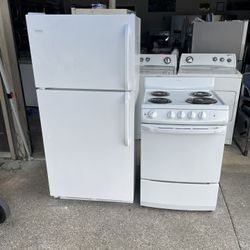 Frigidaire Refrigerator Hot Point Range 👌👌