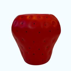 Small Strawberry Fruit Shaped Planter Pot