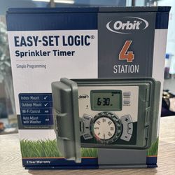 Orbit Brand New 4 Station Timer.