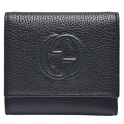 Brand New Gucci Leather Trifold Wallet