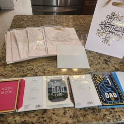 Mother And Father Day Cards And Gift Bags