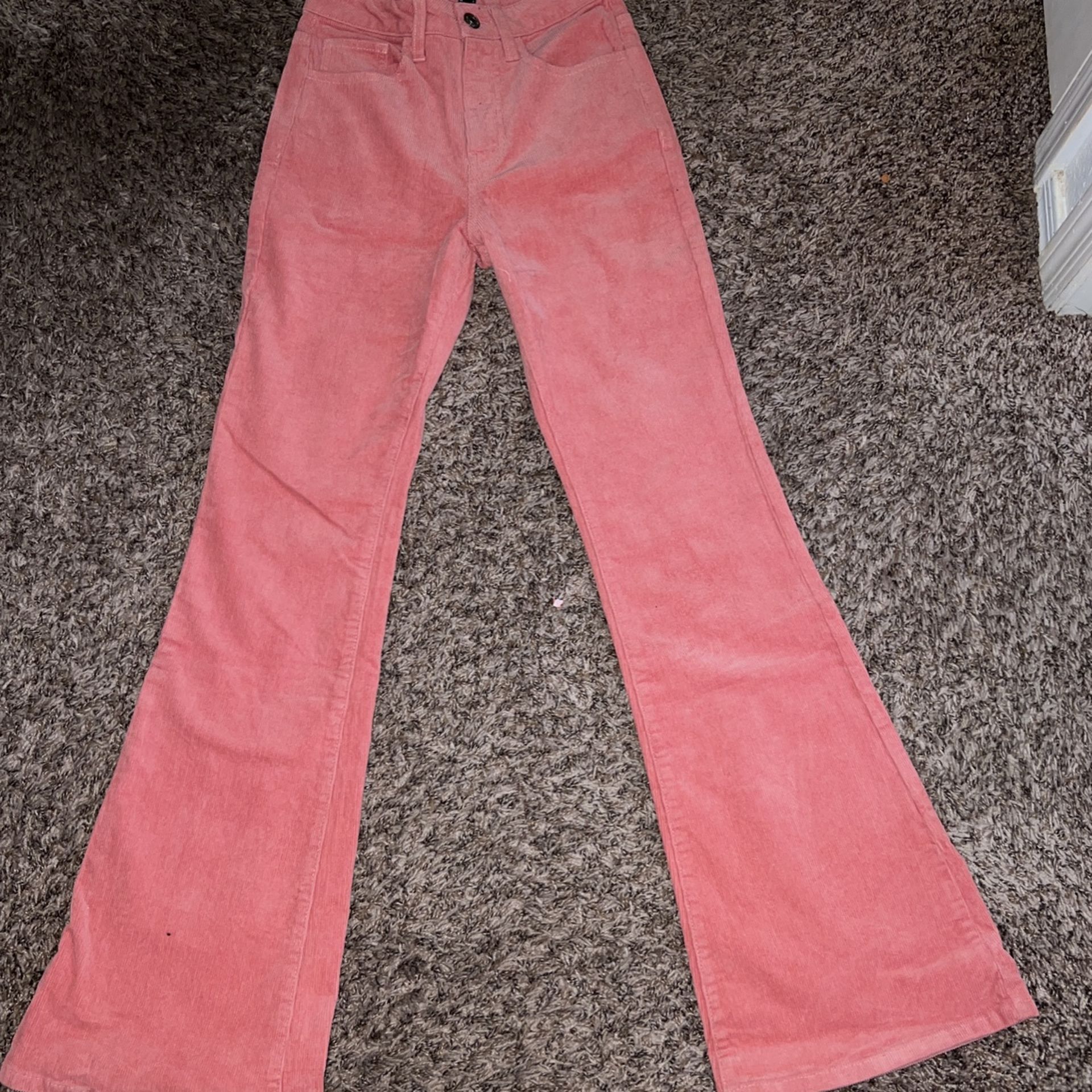 Corduroy Bootleg Pants