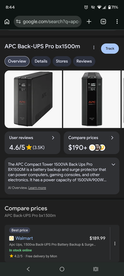 Apc schneider backup power tower