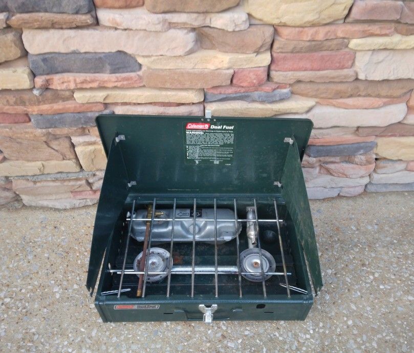 Coleman 2-Burner Dual Fuel Campstove