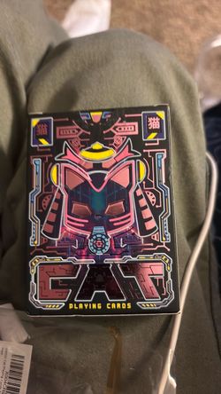 99Fox cyberpunk cat playing cards