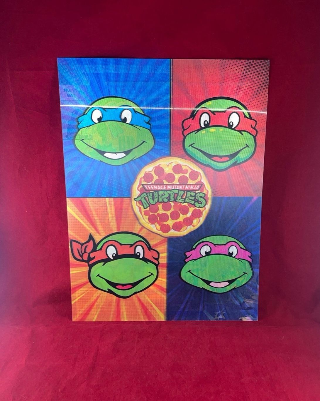 TMNT 3D Lenticular Motion Poster