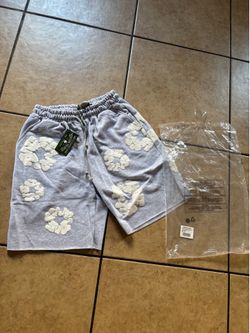 Denim tear shorts