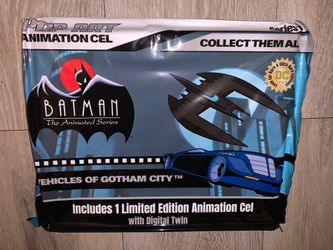 Pop Art Batman the Animated Series Animation Cel Series 1 Vehicles Gotham City