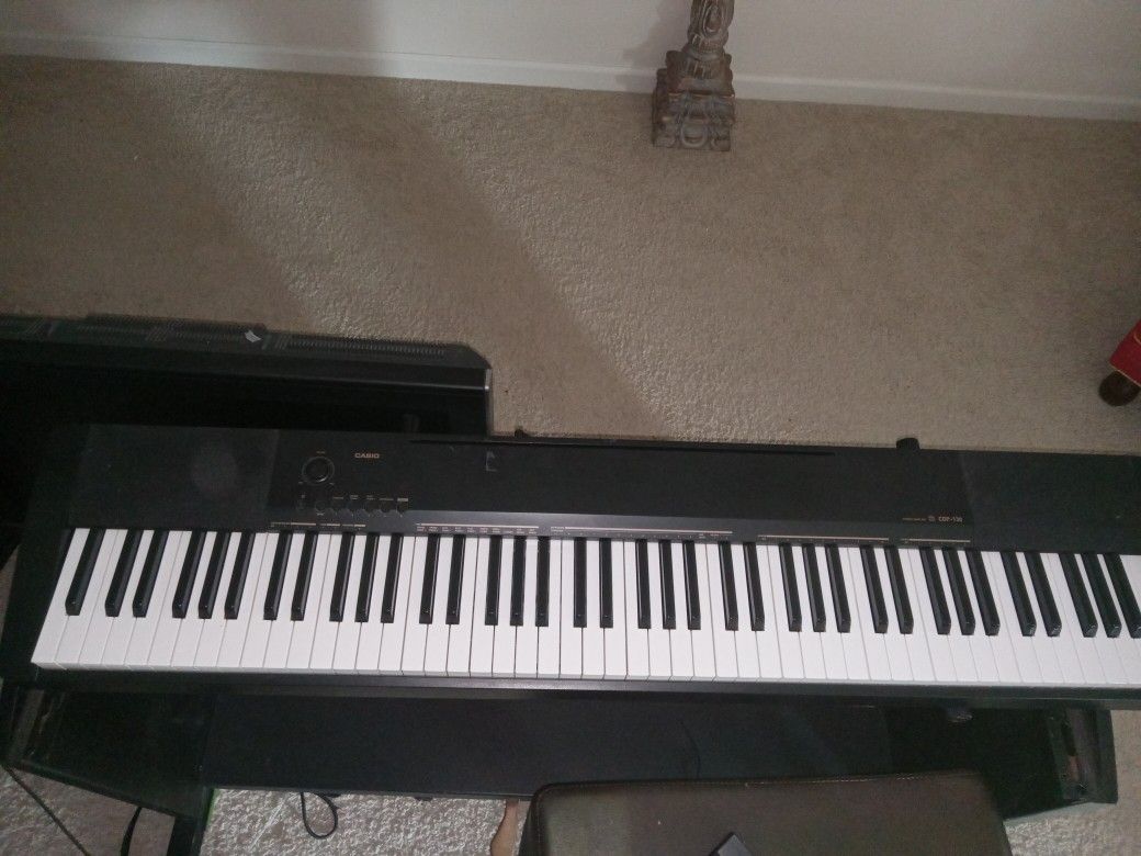 CASIO CDP 130 WITH STAND AND PETAL