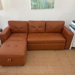 Sofa bed  full size with storage