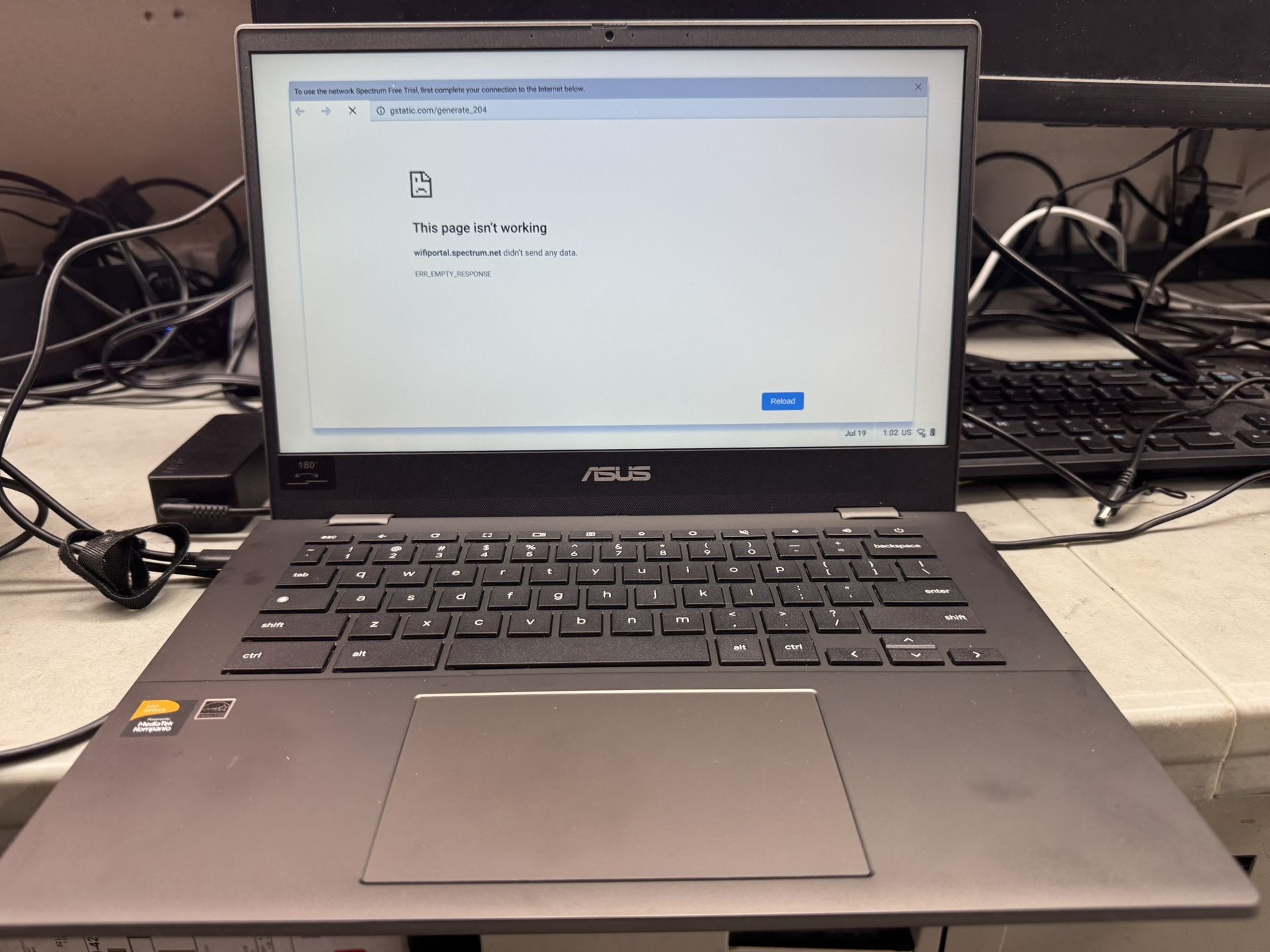 Asus Chromebook 180” Like New