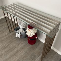 Glass Coffee Table Set