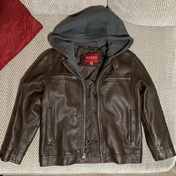 Boys Guess Leather Jacket 