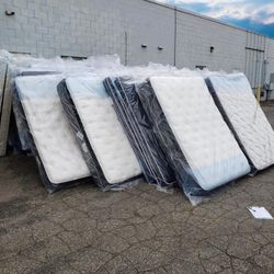 King Mattress in Plastic