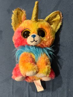 2021 TY Beanie Boos "Yips" Unicorn Chihuahua Plush