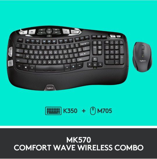 logitech Wireless Keyboard - Mouse Combo