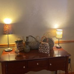 Home Decor Leopard Lovers Lamps