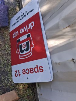 original target drive-up signs