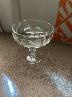 Princess House Dessert Or Champagne Glasses