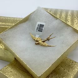 14 K Bird Pin 