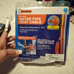 Water Pipe Heat Cable