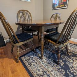 Dining Table With 4 Chairs