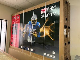 TCL 85” 4K QLED SMART TV