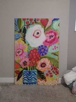 Glass wall art
