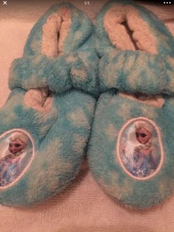 Disney frozen Elsa and Anna slippers