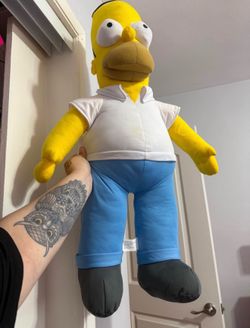 Homer Simpson plush