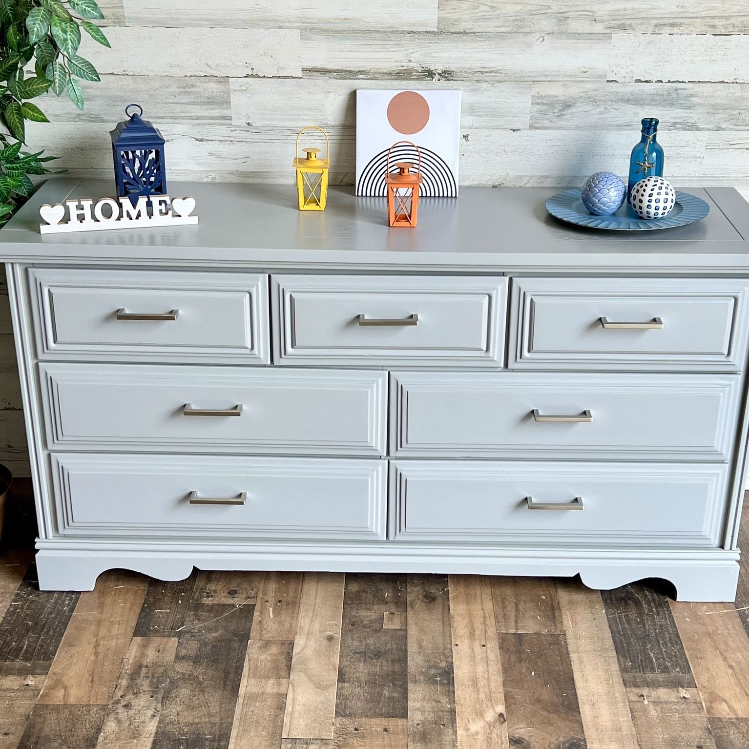 Light Gray Dresser / Solid Wood (Delivery Available) for Sale in Azalea  Park, FL - OfferUp