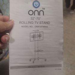 Rolling TV Stand 