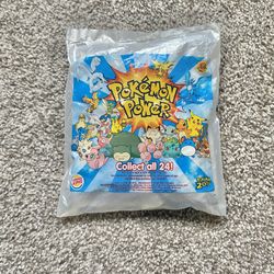 NEW Sealed Burger King Pokémon Power 2000 Mystery Card Collectible Toy Figure