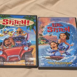 Brand New  2  Stitch  DVD Disney Movies Set. 