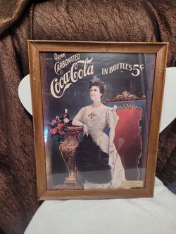 1903 Coca~Cola Lillian Norton framed