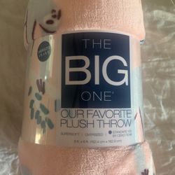Brand New! Oversized Plush Throw Blanket Sloth 