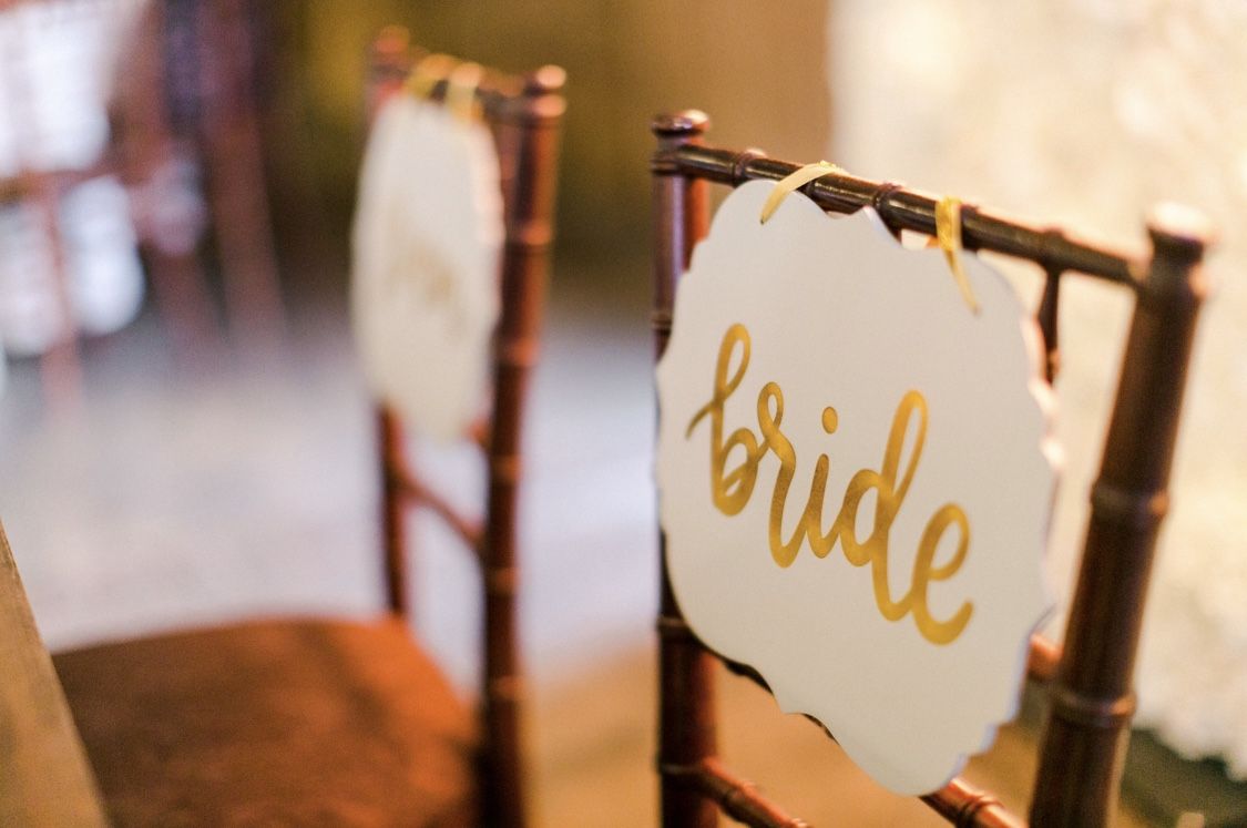 Wedding Signs - Bride and Groom