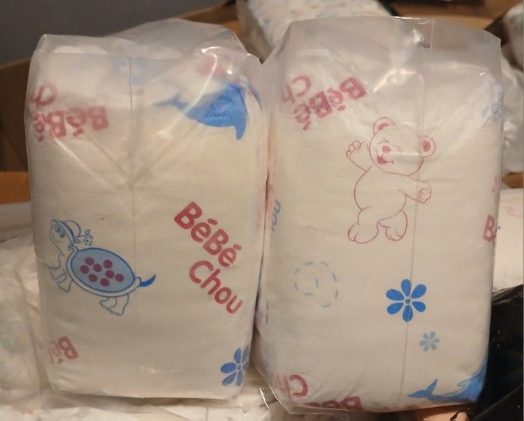 Baby Diapers Sz 1