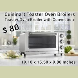 Brand New Cuisinart Toaster Oven Broilers 