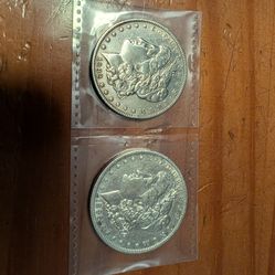 Morgan silver dollar