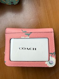 Coach  card holder wallet.