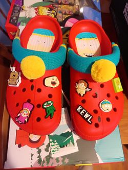 8M BRAND NEW south park Crocs