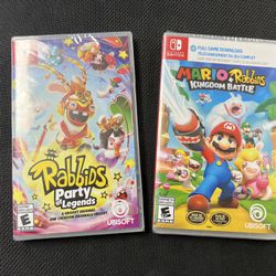 Rabbids Party of Legends & Mario + Rabbids Kingdom Battle - Nintendo Switch