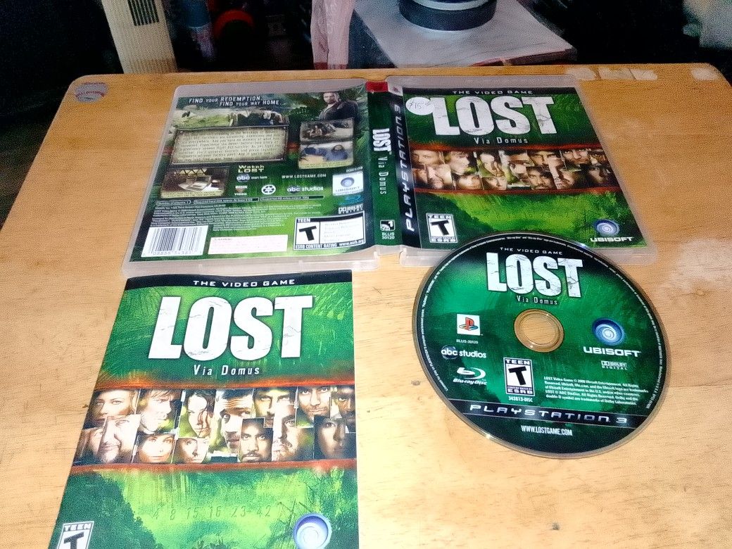 PS3 Game The Video Game LOST Via Domus
