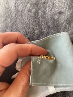 Dior Gold Letter Dior ring authentic, worn few times only comes with dust bag and a box