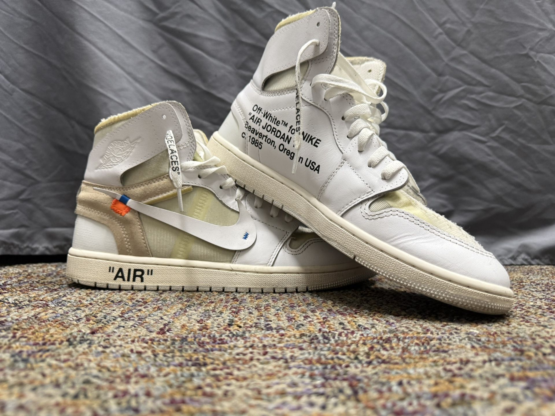 Off White Size 13 (Air Jordan)