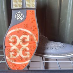 G/FORE Long Wing Gallivanter Golf Shoes Gray Men's SZ 10.5