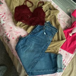 Women Clothes Size M Jeans Size 8