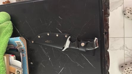 First Defense Fixed Blade Knife with Sheath